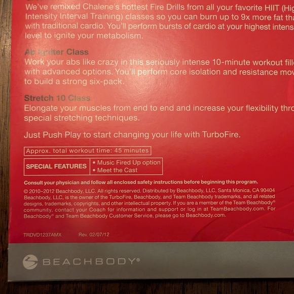 TurboFire Intense Cardio Conditioning Set - Picture 5 of 5